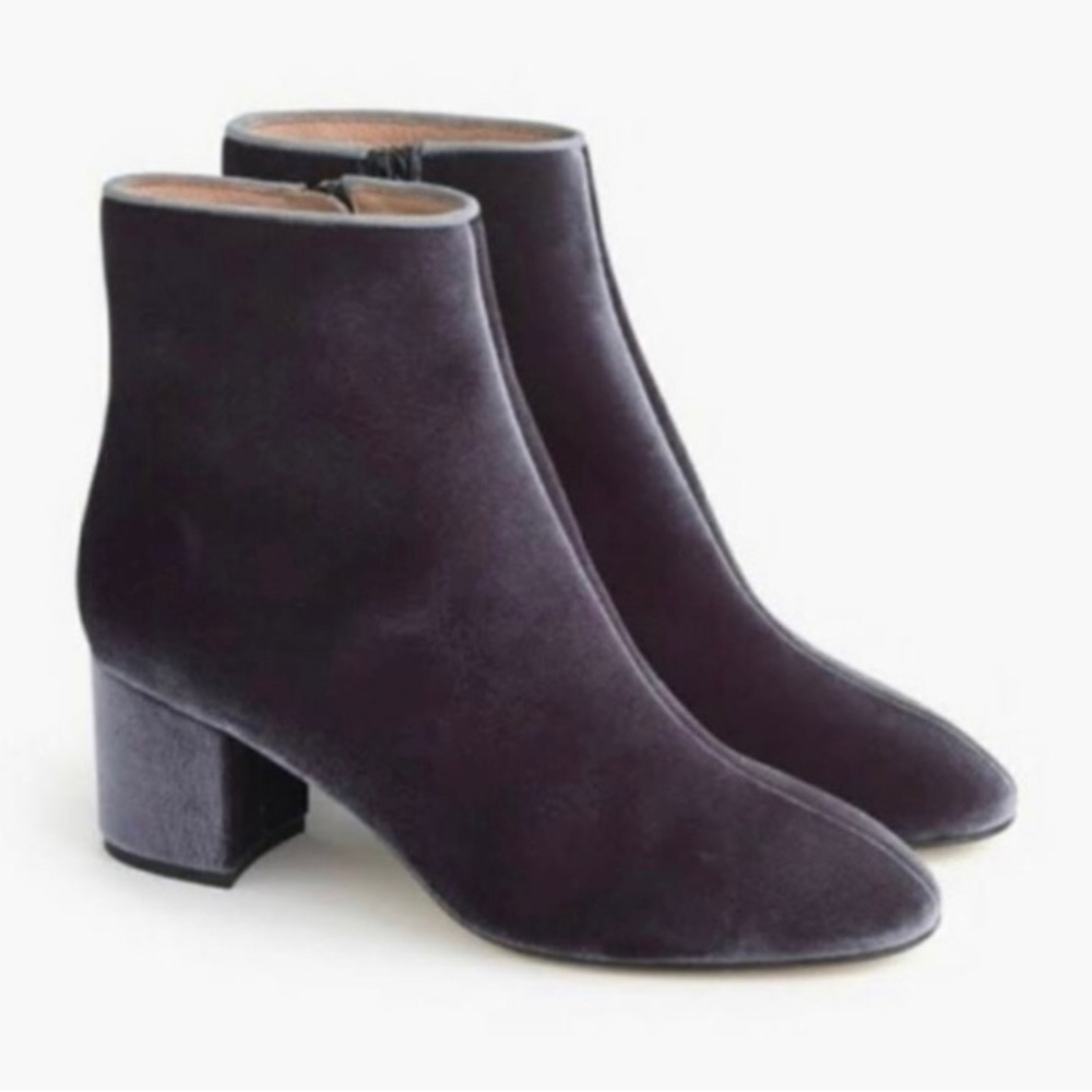 J.Crew velvet Hadley boots - Picture 8 of 8